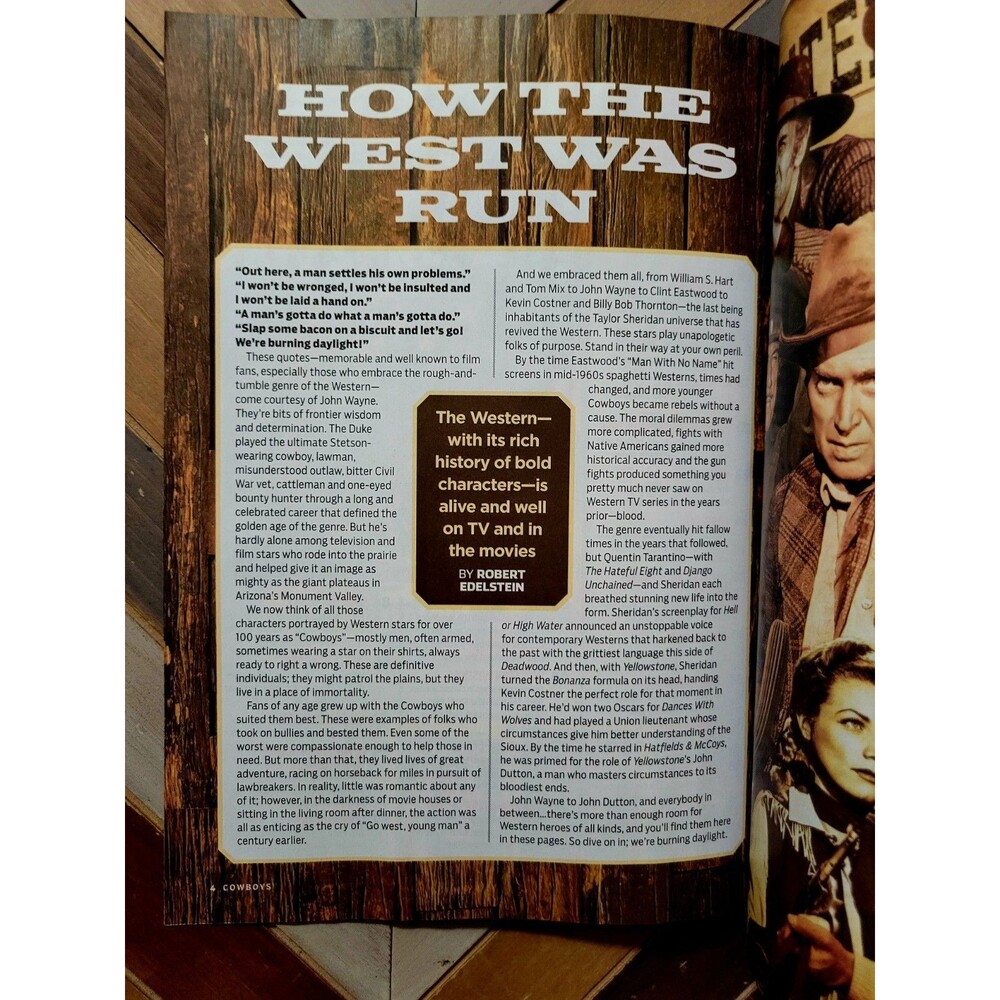 Cowboys: From The Wild West To The New West 2026 Collectors Edition Magazine New - Picture 4 of 14
